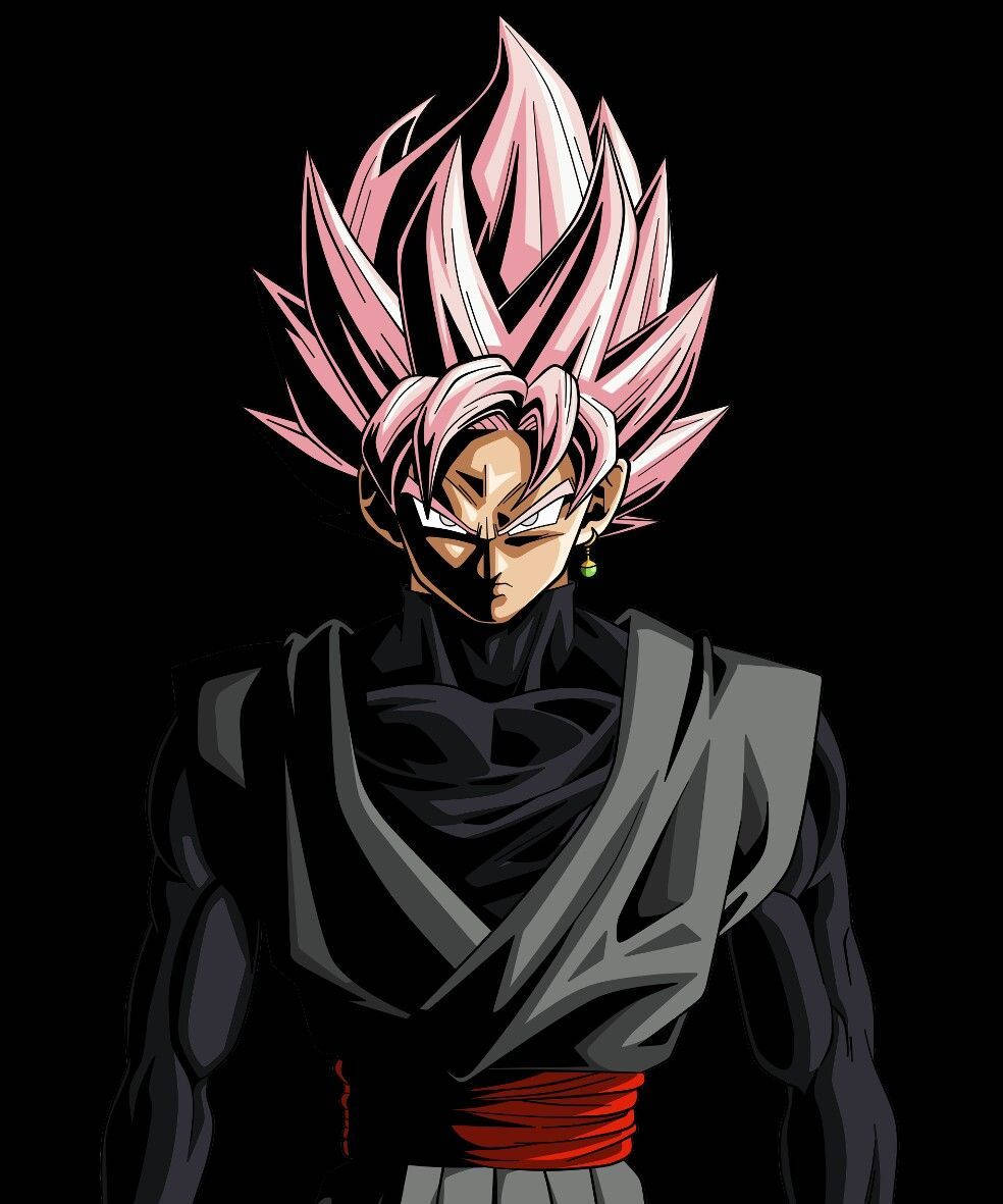 ドラゴンボール 邪悪なブラック悟空 アート 壁紙