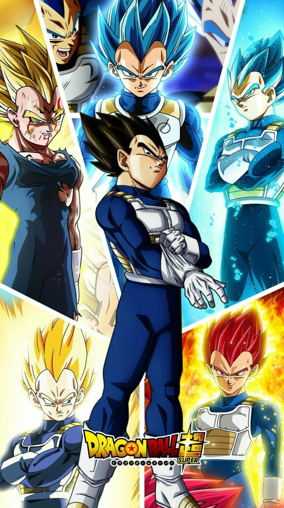 ドラゴンボール 魔人ベジータ スマイル 全変身 壁紙