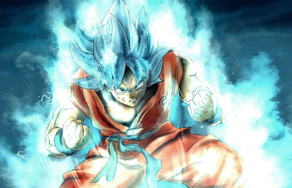 ドラゴンボールZ サン・ゴク 超サイヤ人 青い炎、超ブロリー アニメキャラクター