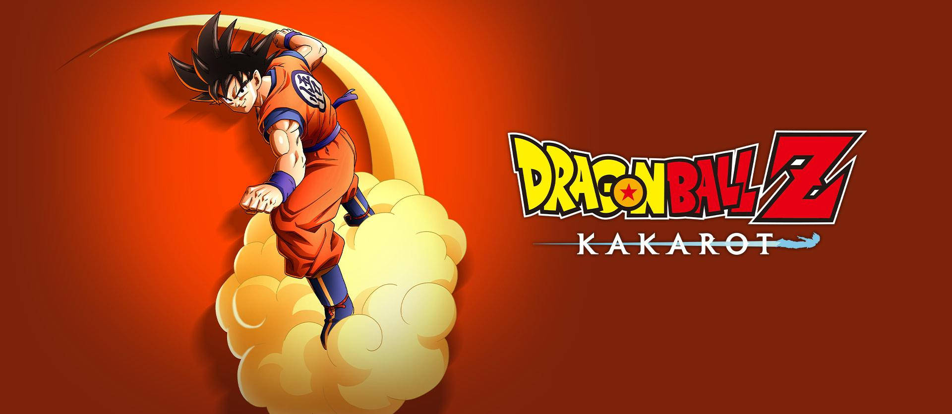 ドラゴンボールZロゴと悟空の画像 壁紙
