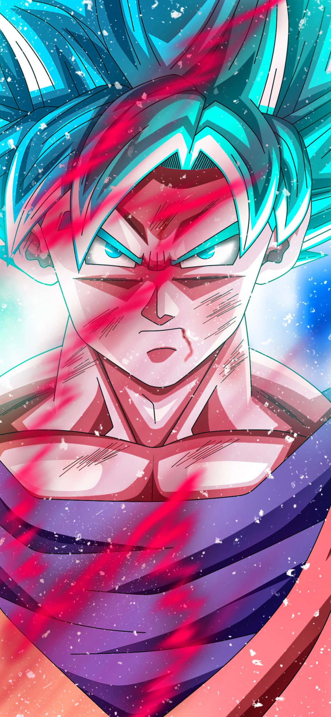 悟空 界王拳 ドラゴンボール超 iPhone 壁紙