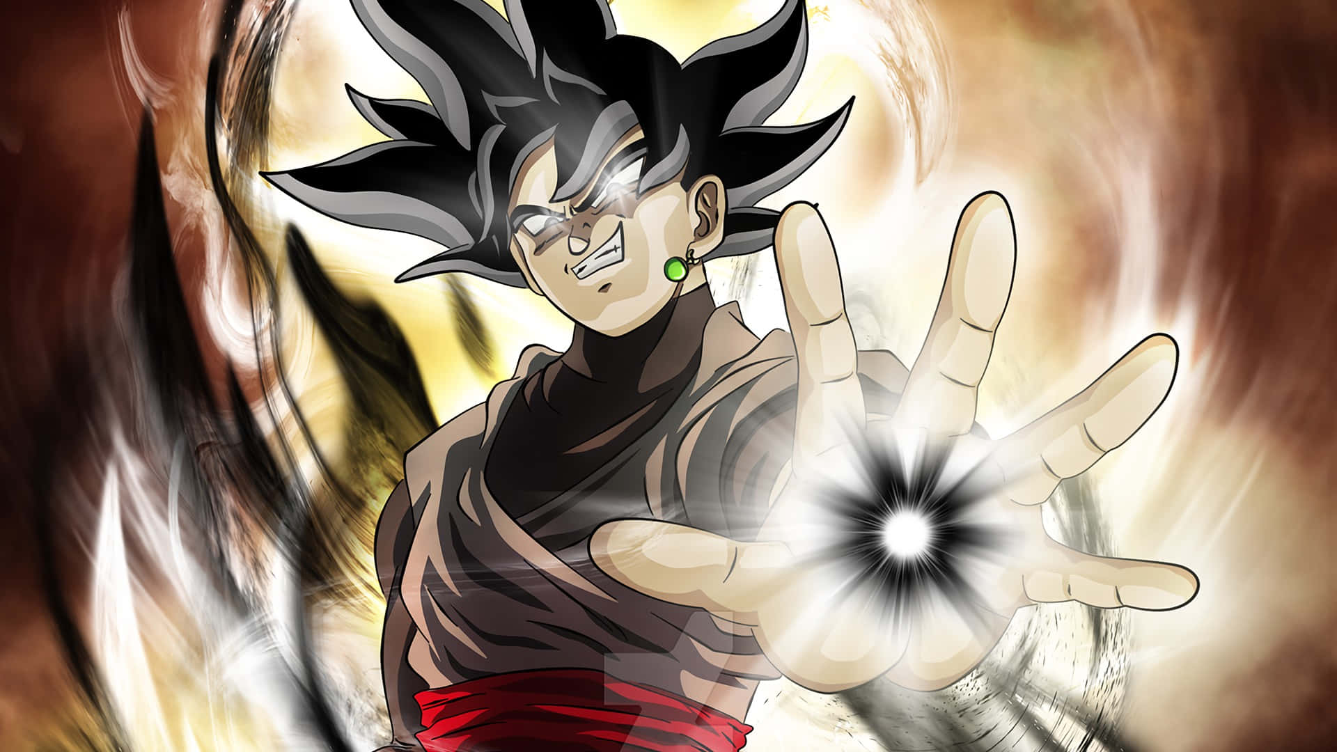 ドラゴンボール超の不気味なゴクウブラック 壁紙