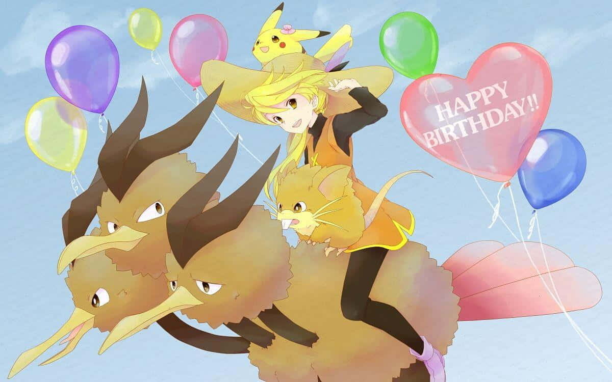 ドードリオとラッタのポケモンアート 壁紙