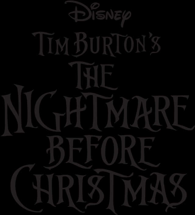 ナイトメアー・ビフォア・クリスマス タイトル 壁紙