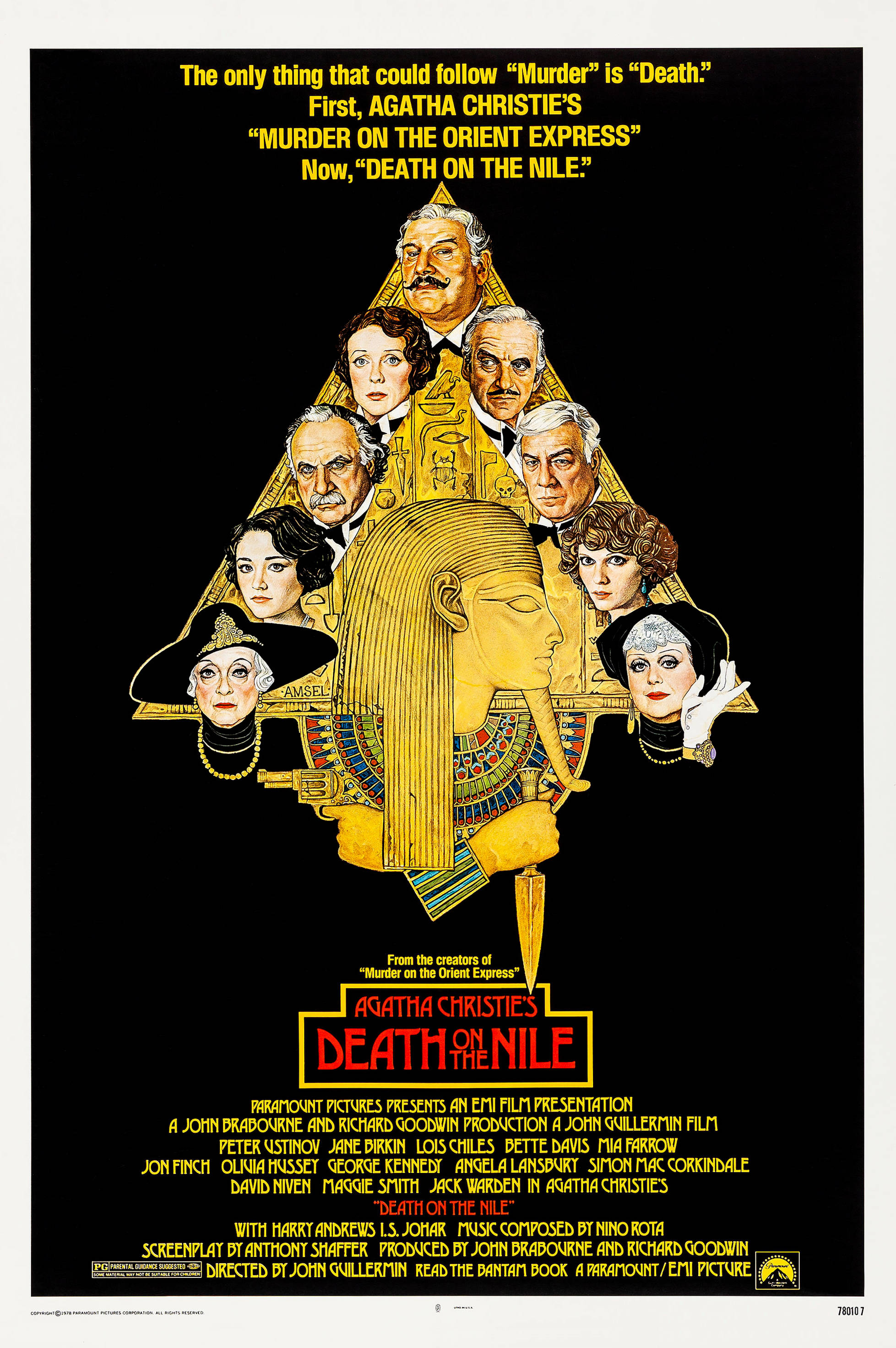 『ナイルの死』ポスター デヴィッド・ニーヴン 壁紙