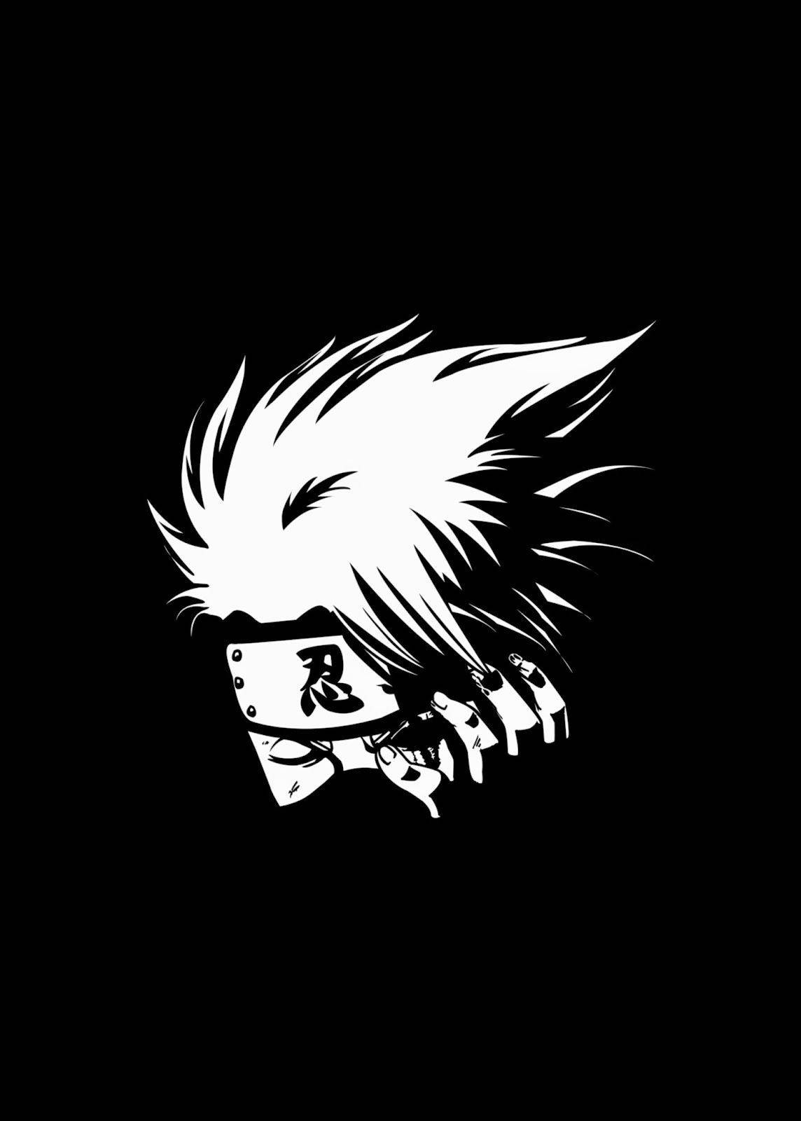 ナルト ブラック カカシ 忍連合 鉢巻き 壁紙