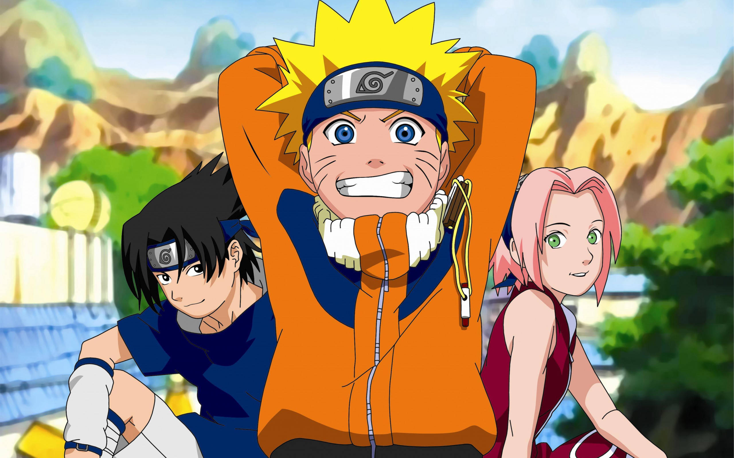 ナルトと第七班の子供たちのポスター 壁紙