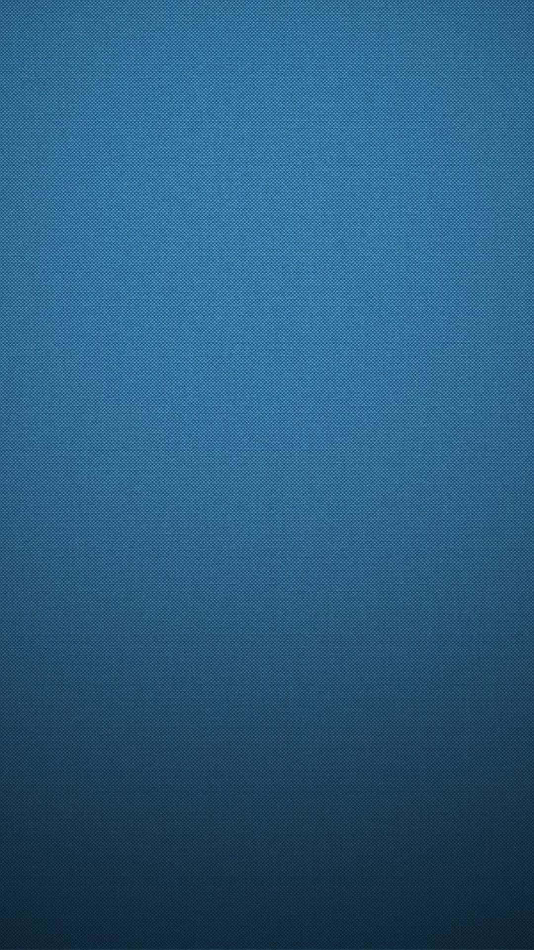 無地ブルーiPhone