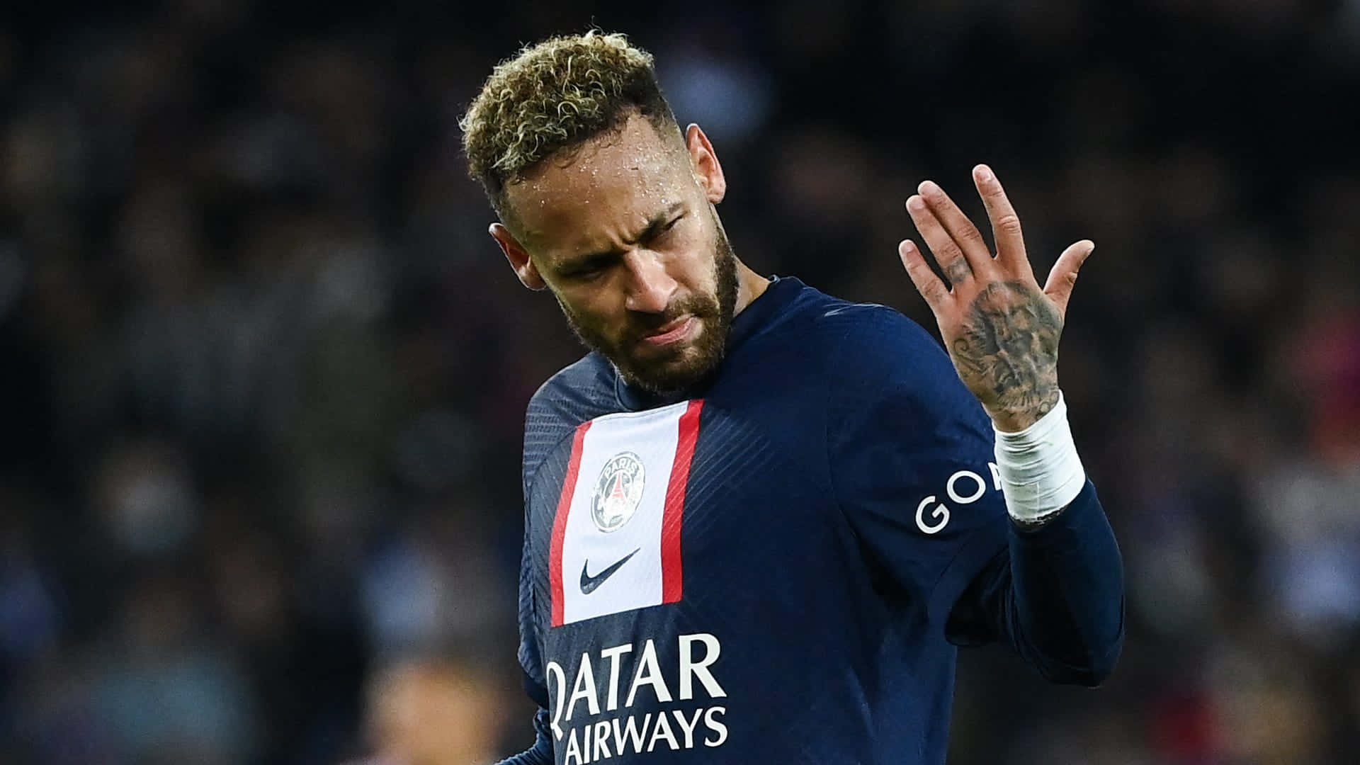 ネイマール、次の試合に向けて準備中 壁紙