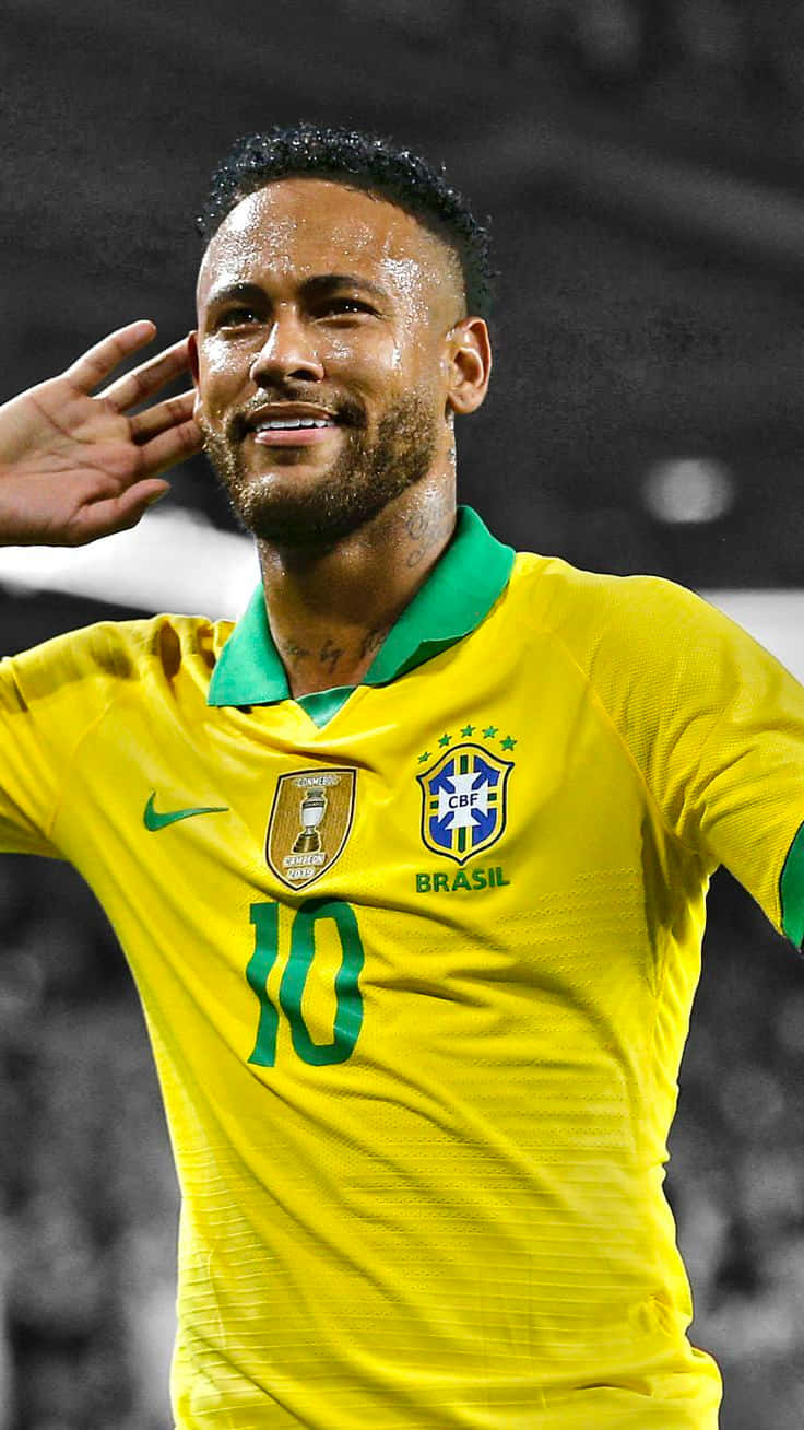 ネイマールJr.がピッチに立つ – サッカースター 壁紙