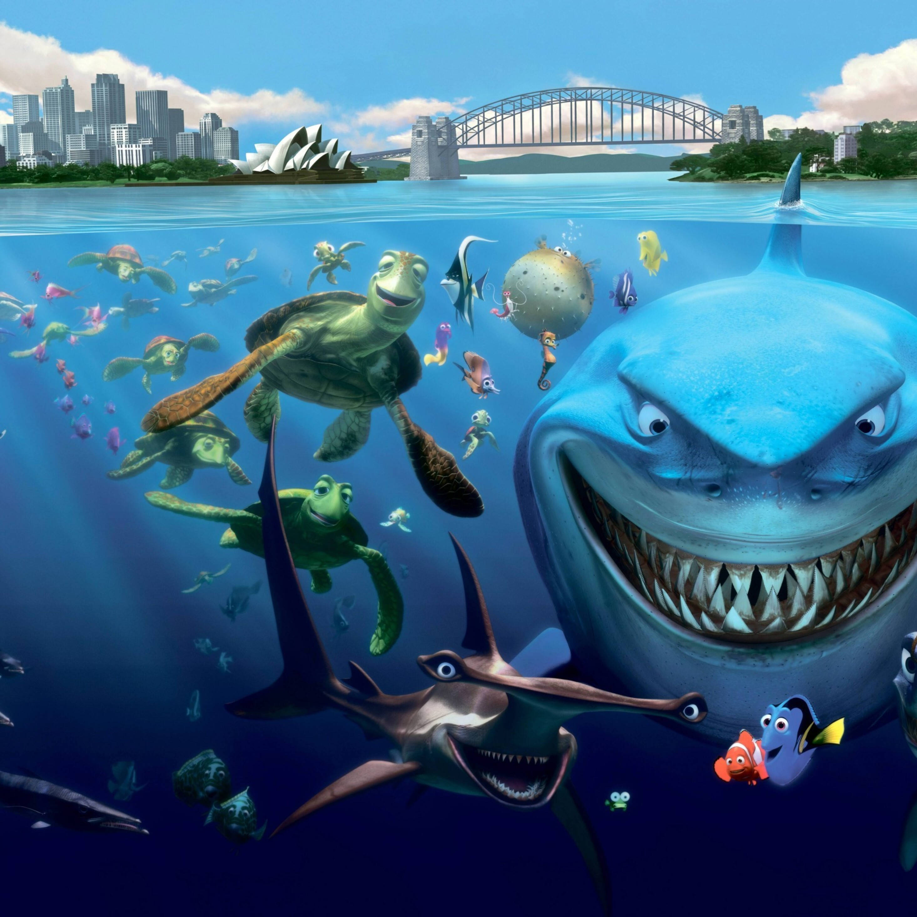 ネモとドリー クールな魚のポスター 壁紙