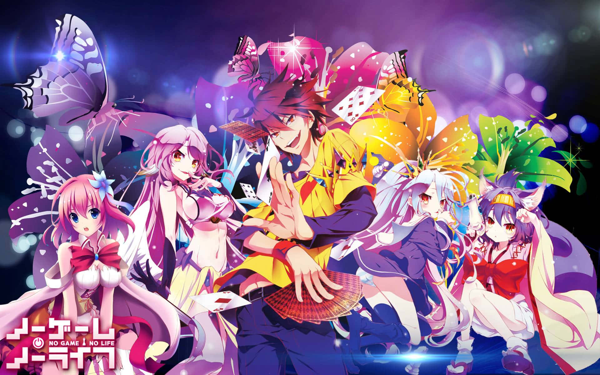 ノーゲーム・ノーライフのシュールなファンタジー世界 壁紙