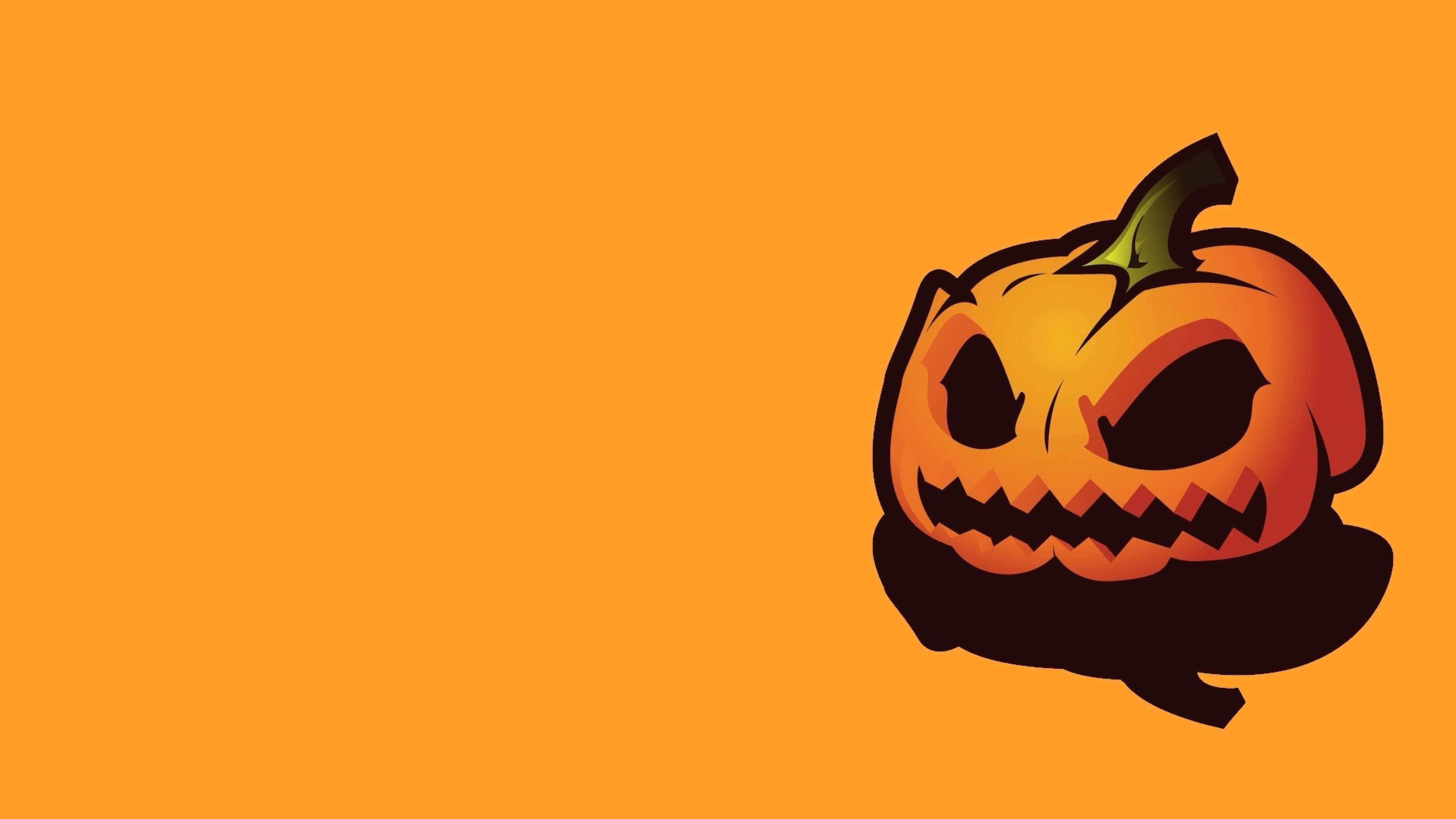 ハロウィン かわいい ジャック・スケリントン カボチャ 画像 壁紙