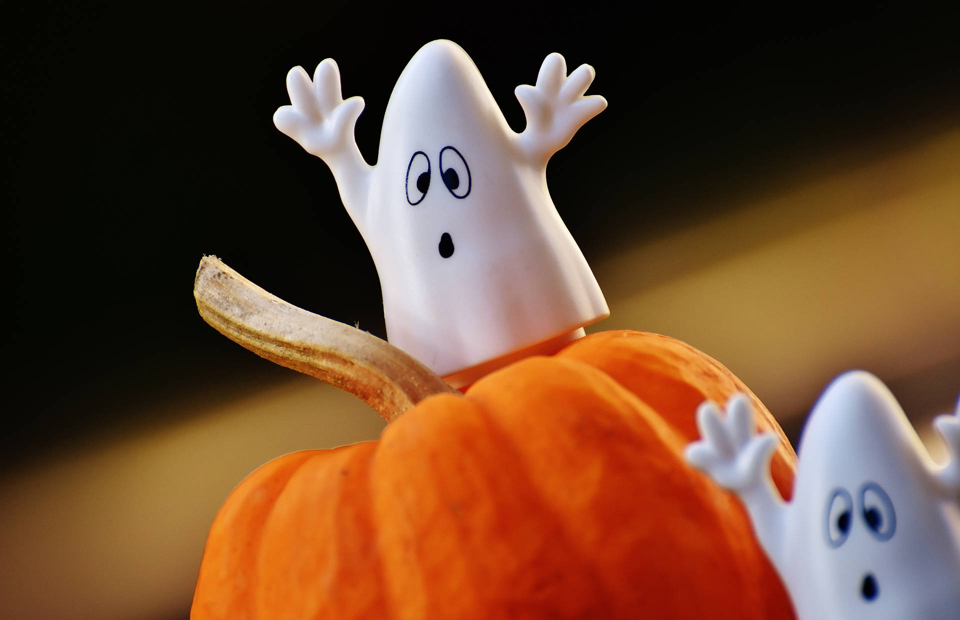 ハロウィンゴーストブランケットフィギュアの壁紙