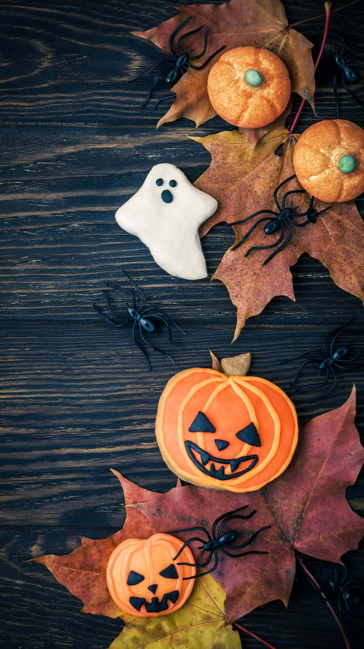 ハロウィンの背景 壁紙
