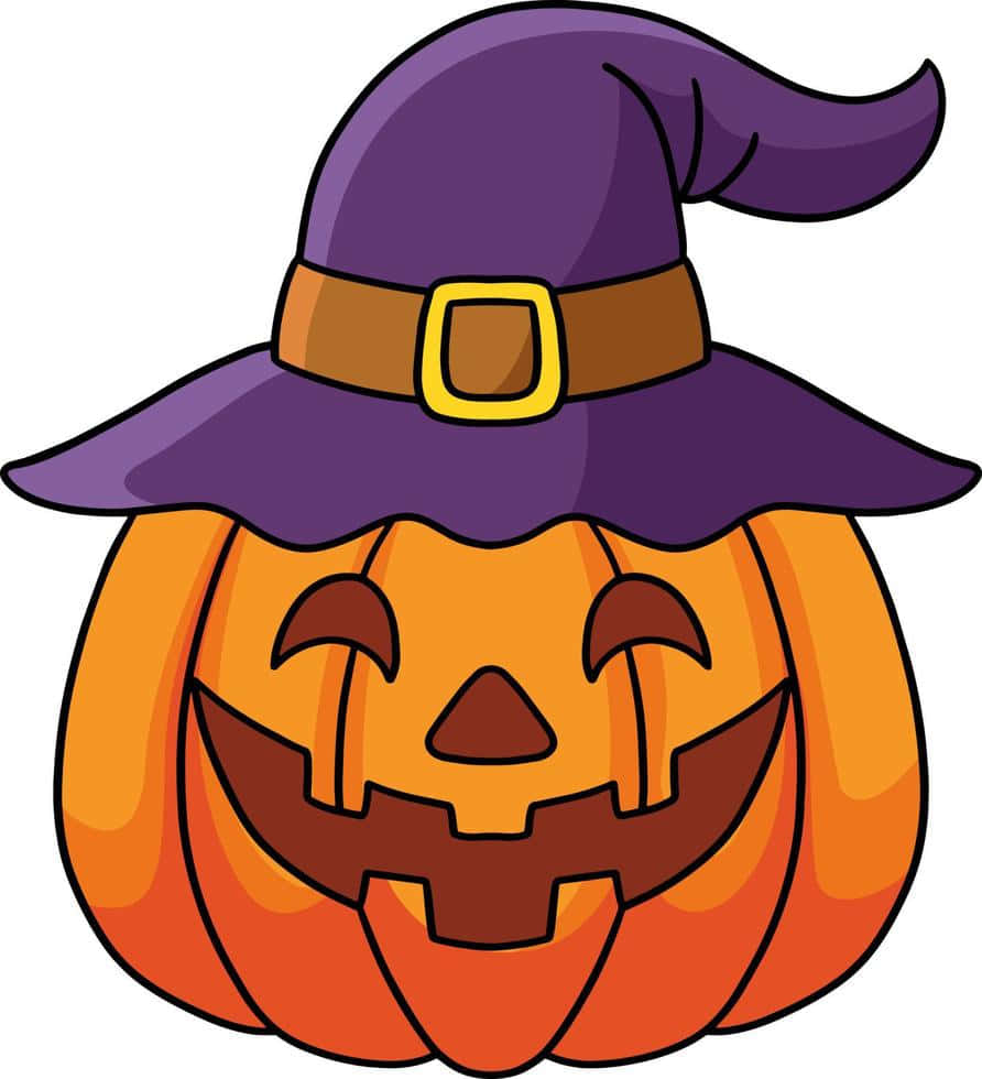 ハロウィンを不気味で楽しいカートゥーン魔女とお祝いしよう！ 壁紙