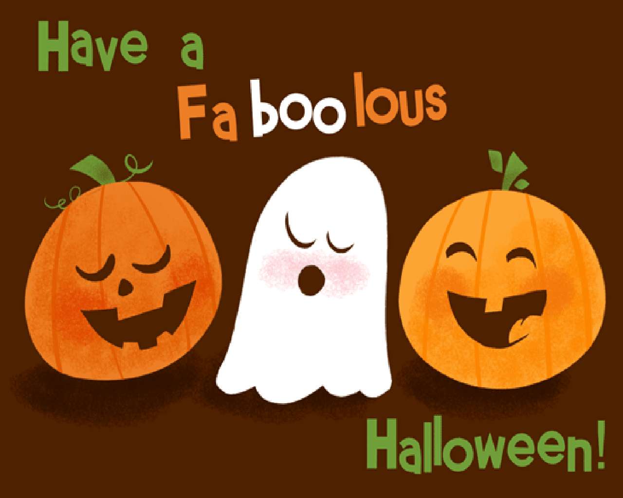 「ハロウィンを可愛い飾りつけでお祝いしよう！」 壁紙