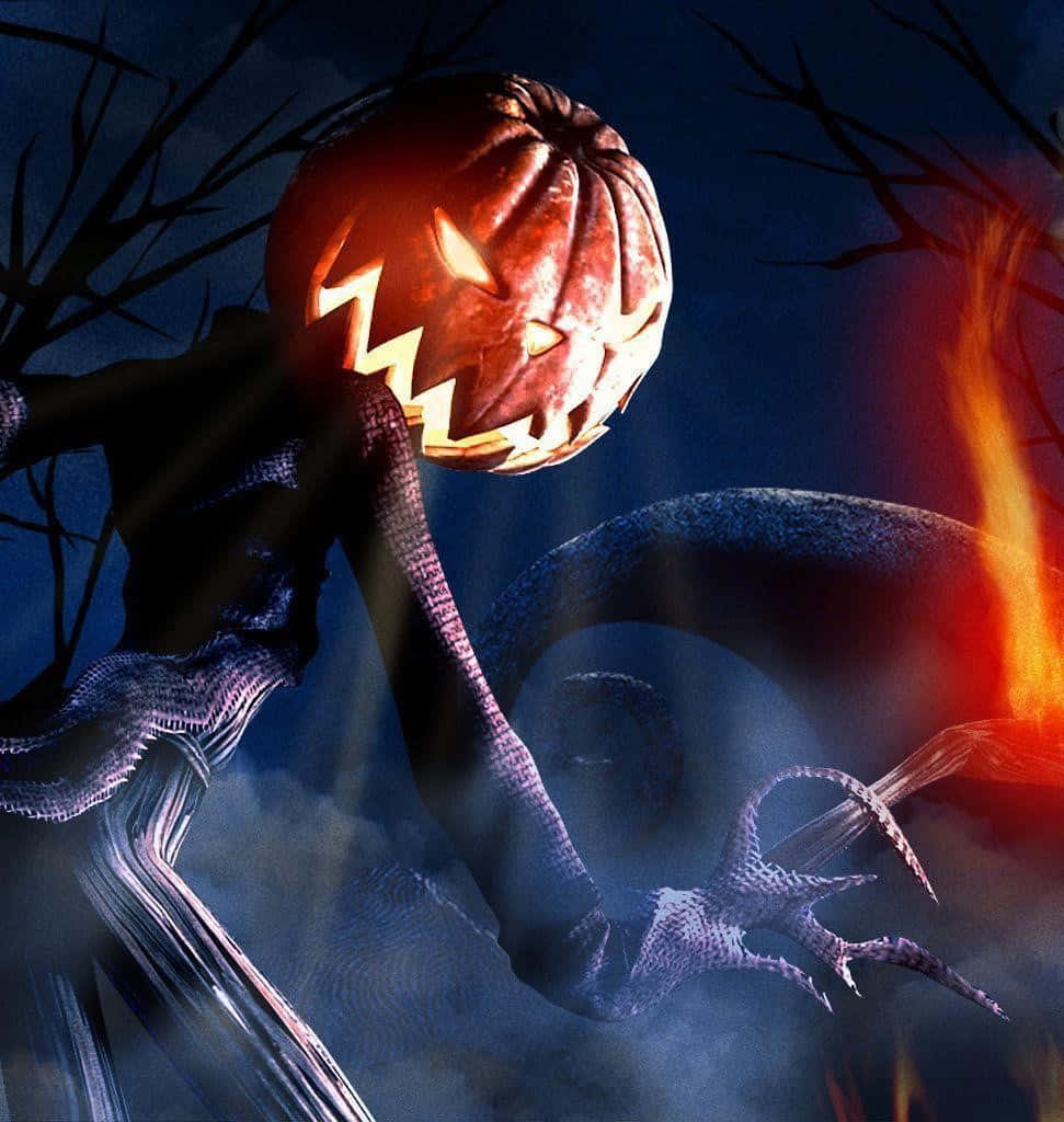 ハロウィンタウンの不気味な魅力を楽しもう 壁紙
