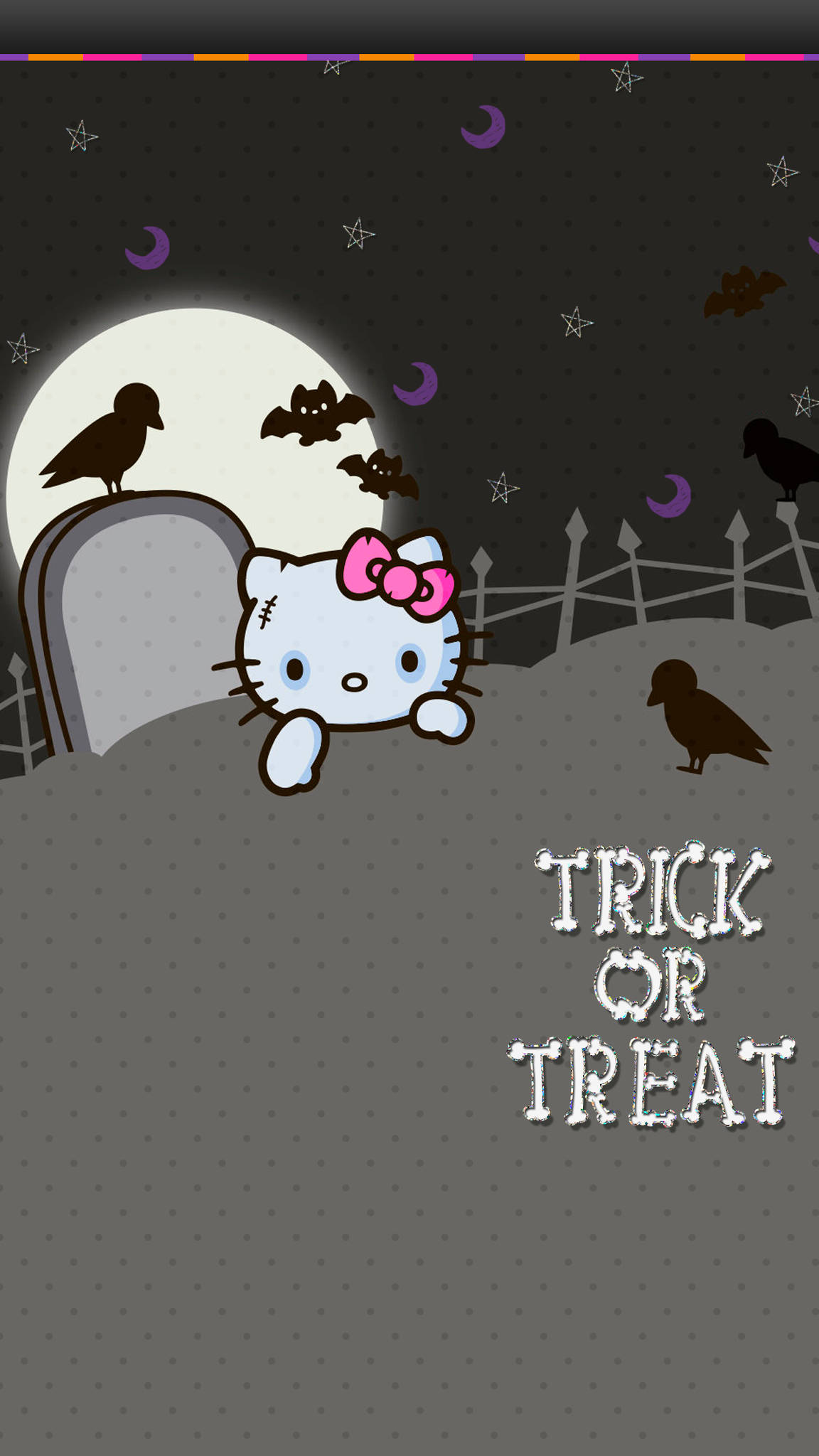 ハローキティ ハロウィン トリックオアトリート 壁紙
