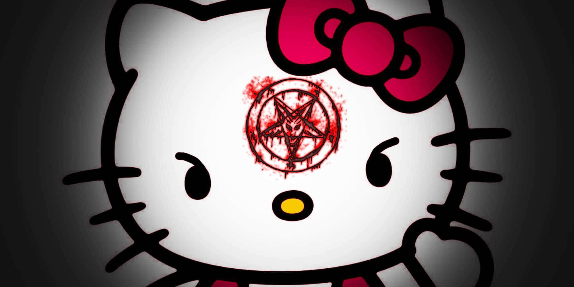 ハローキティ ハロウィン ブラッディマーク 壁紙