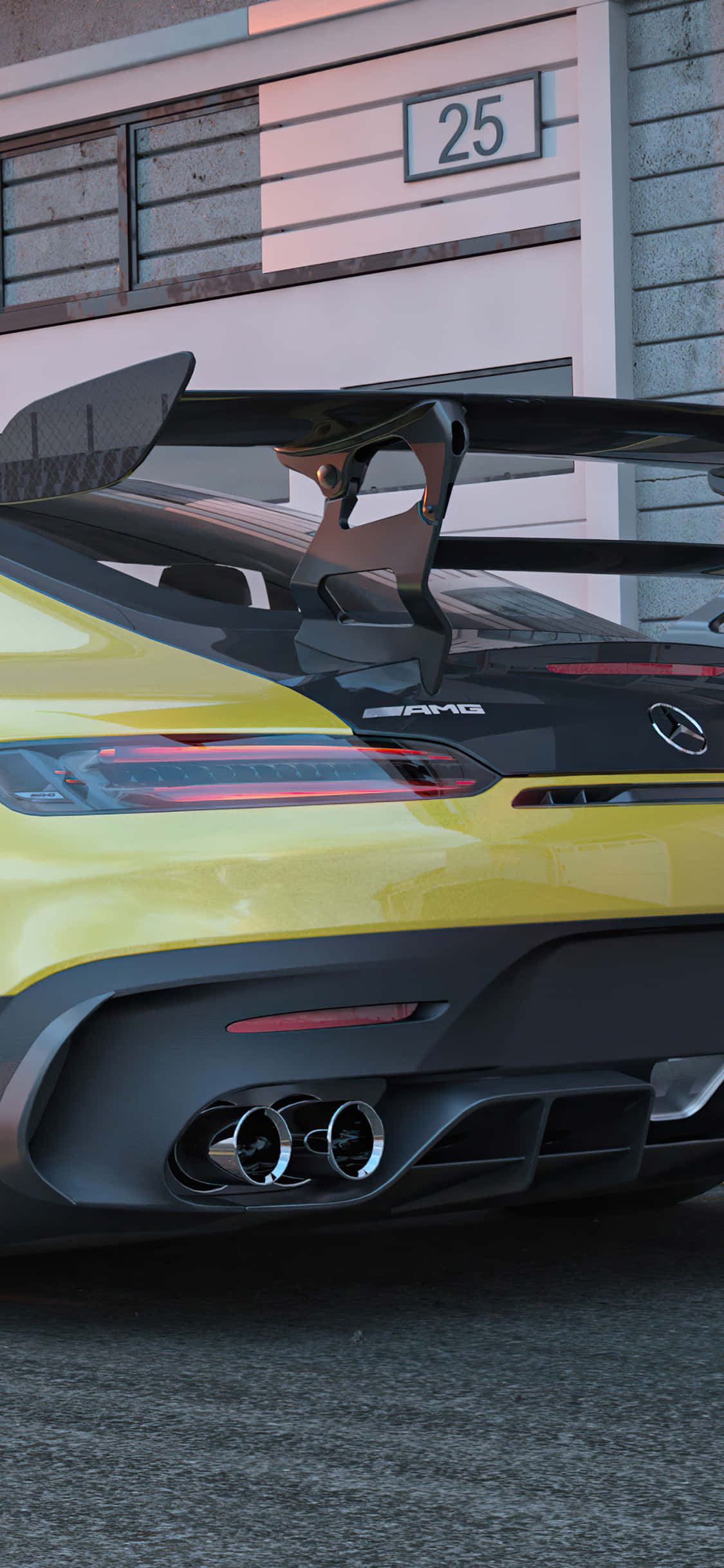 バックプロファイル Android AMG GT-R 背景 壁紙