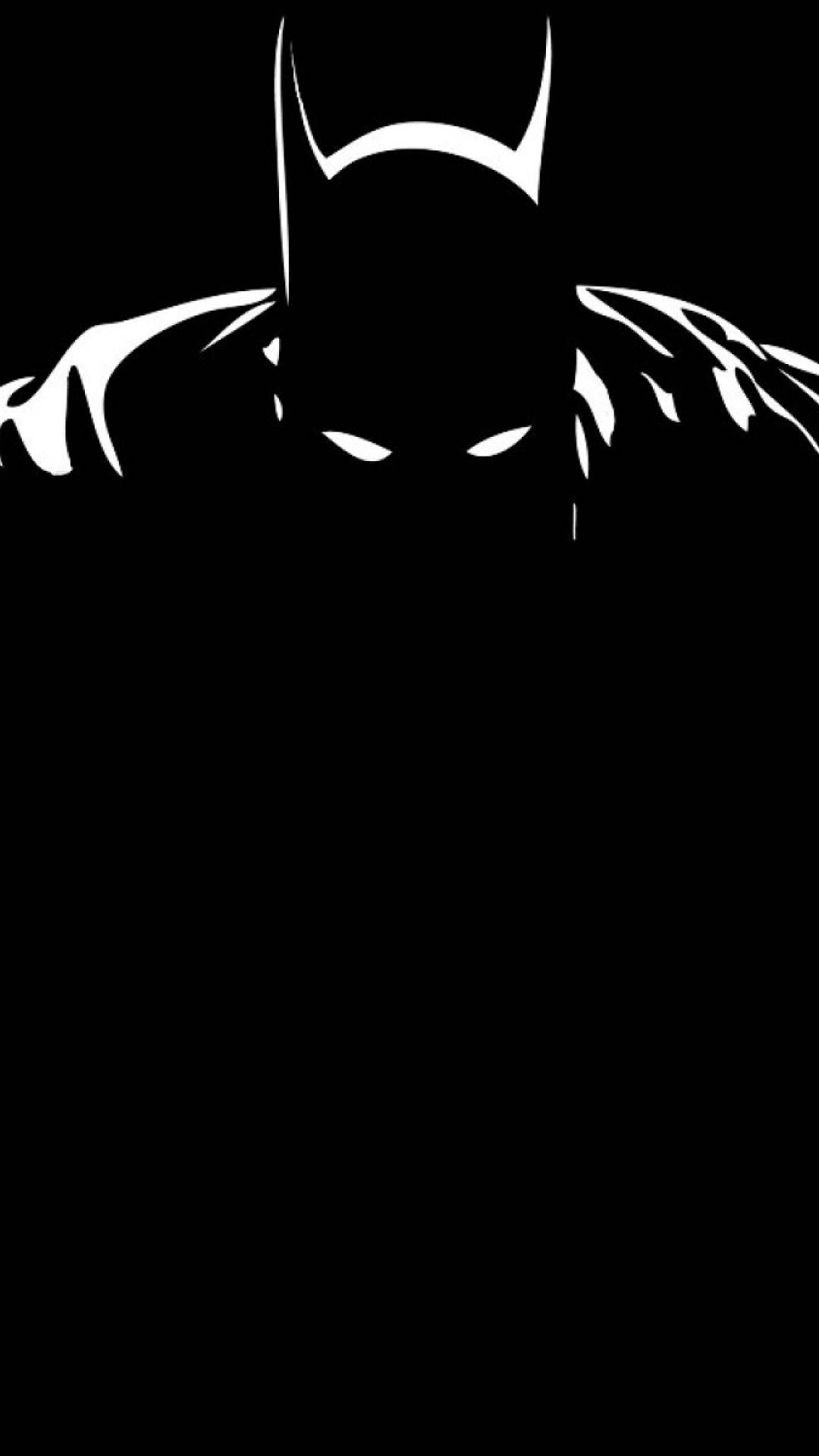 バットマン ミニマリストアートの壁紙