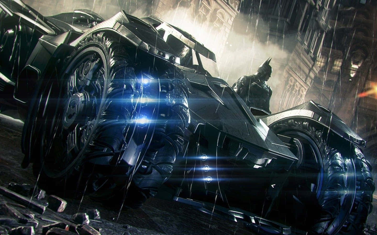 バットマン モンスターカー 雨 壁紙