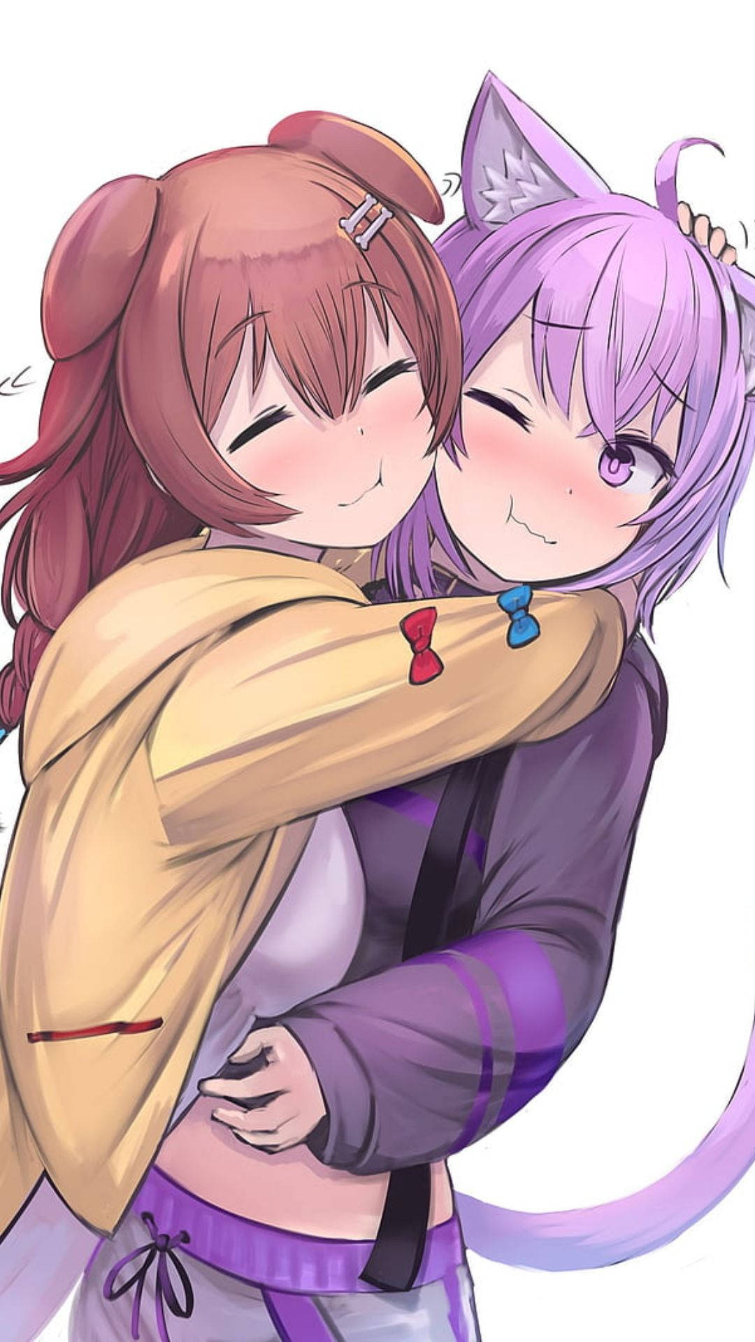 バニーガールアニメハグ 壁紙