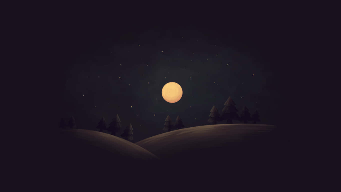 パノラマの山脈の眺め 壁紙