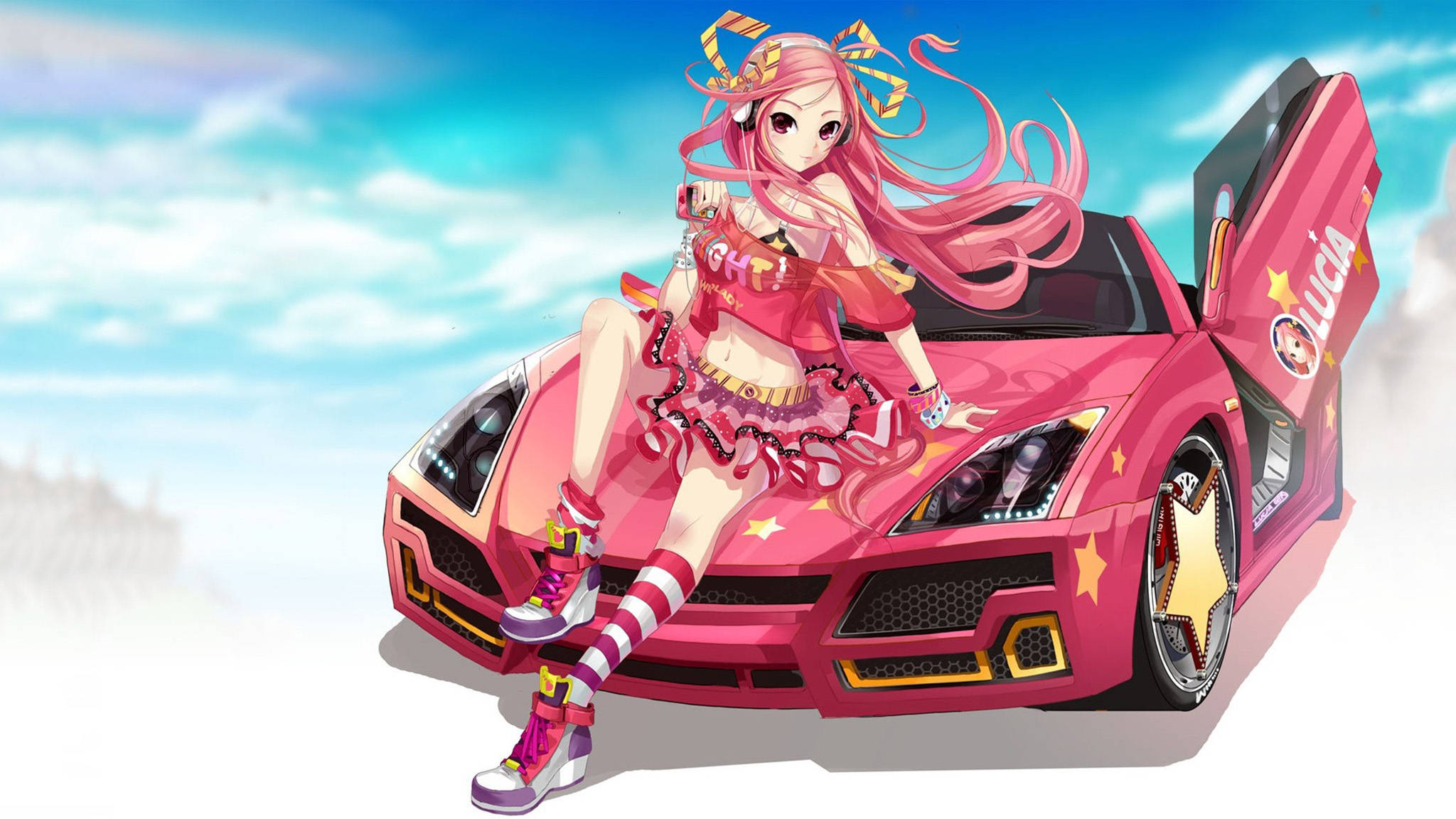 パンヤ アニメカー 壁紙