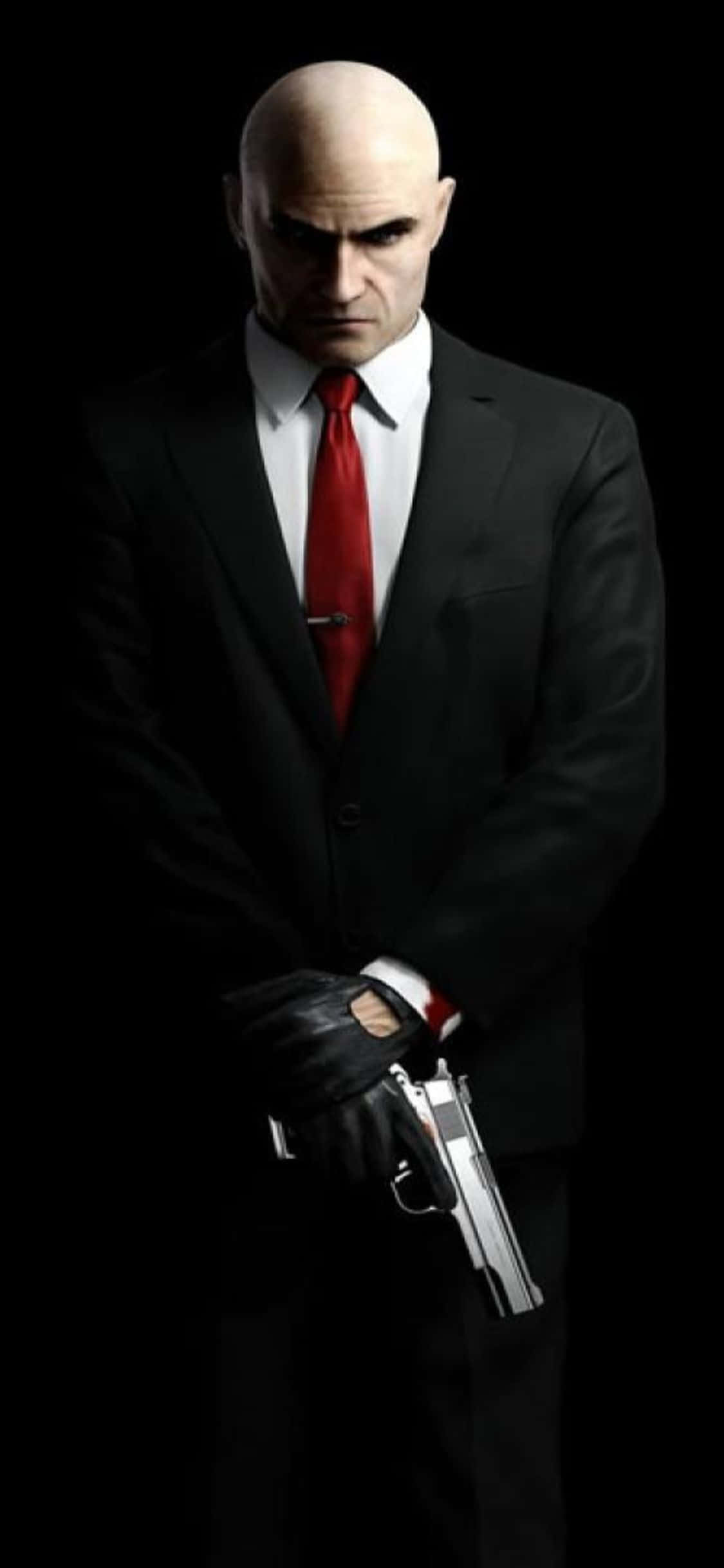 見事なiPhone Xでヒットマン アブソリューションのダークな世界へ 壁紙