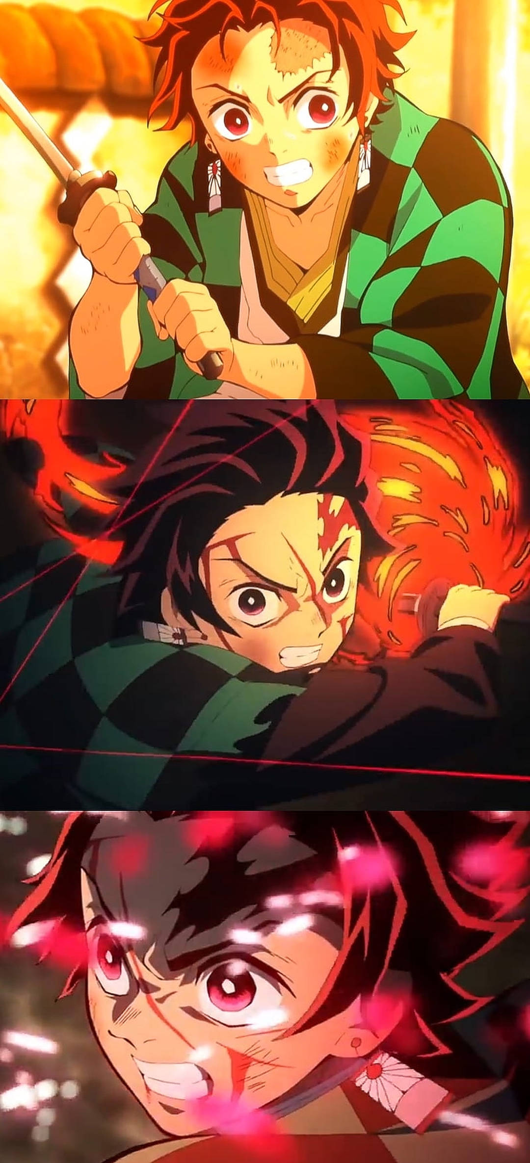 ヒノカミカグラコラージュ 壁紙