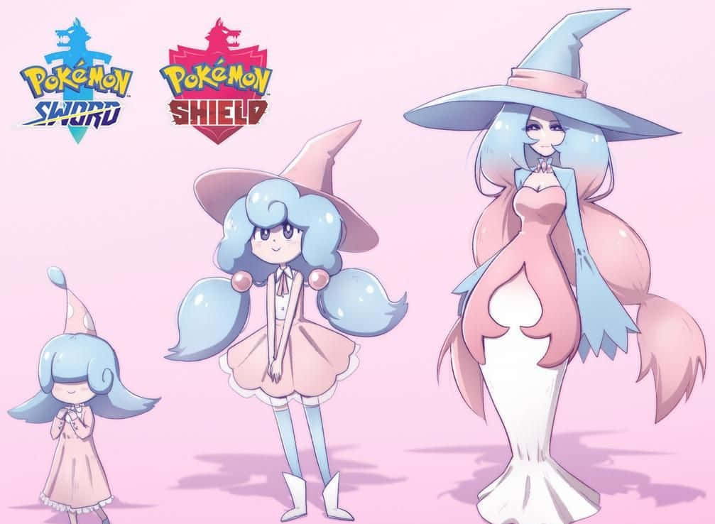 ヒメンカ、ミブリム、ブリムオンが人間化 壁紙