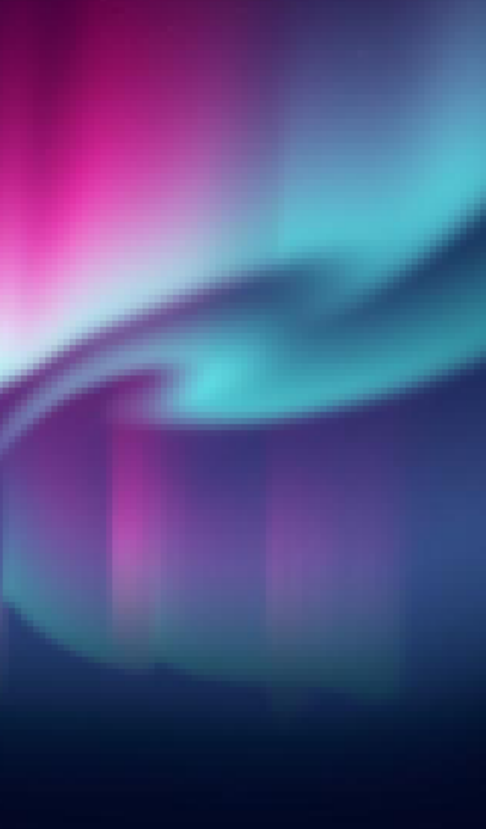 ピクセルオーロラ 壁紙