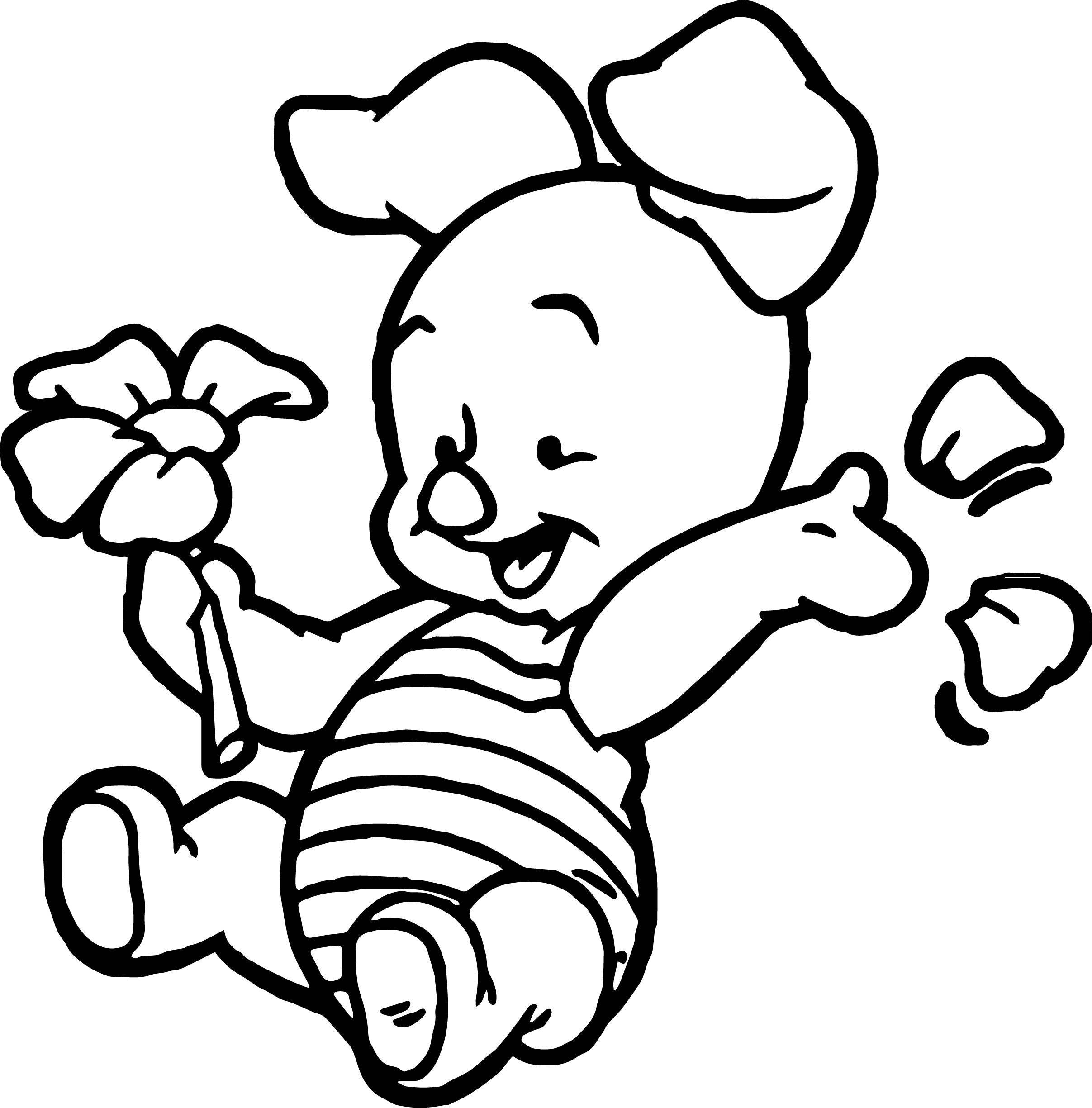 ピグレット 花びら 壁紙