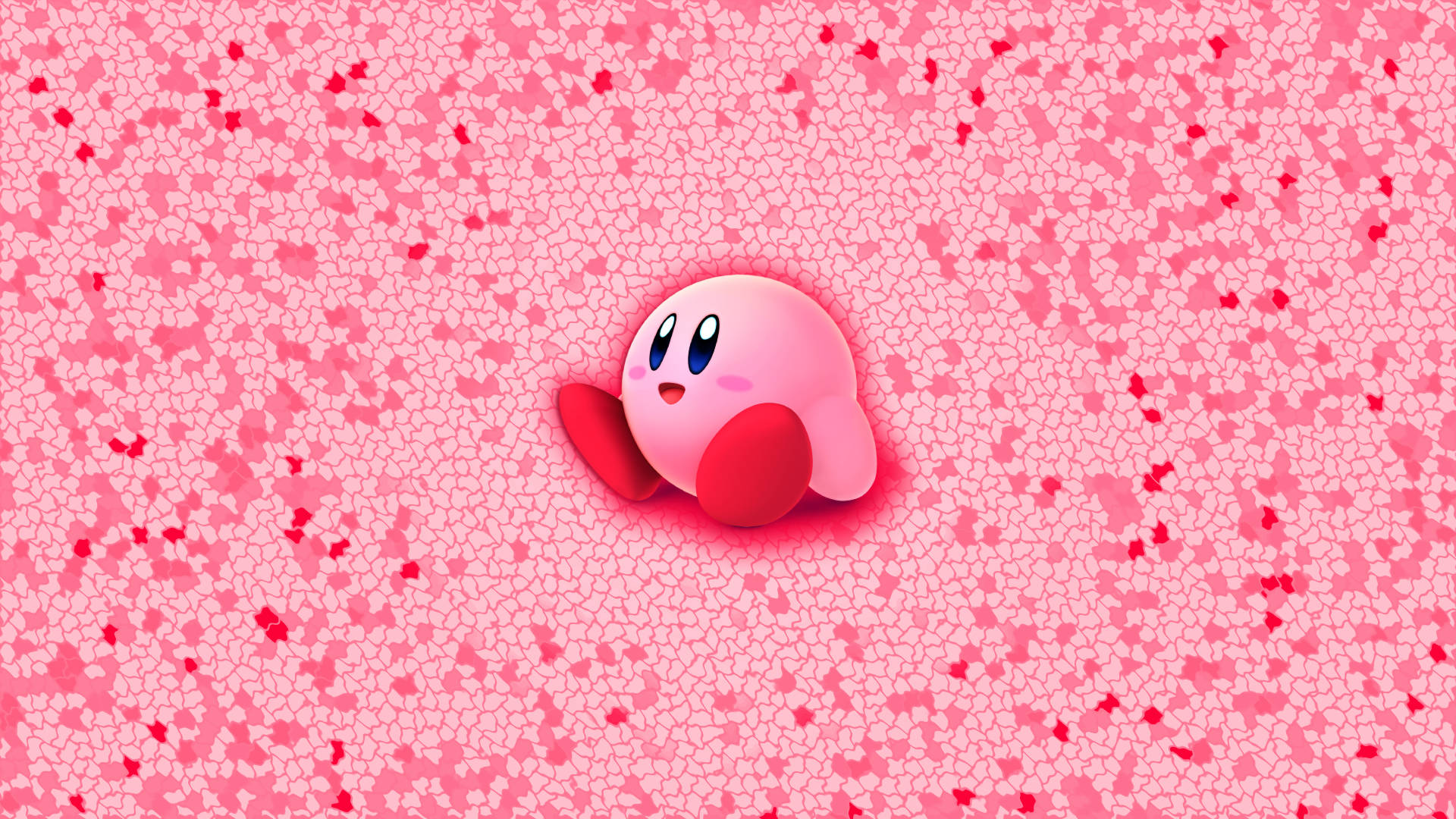 ピンクのかわいいカービィ