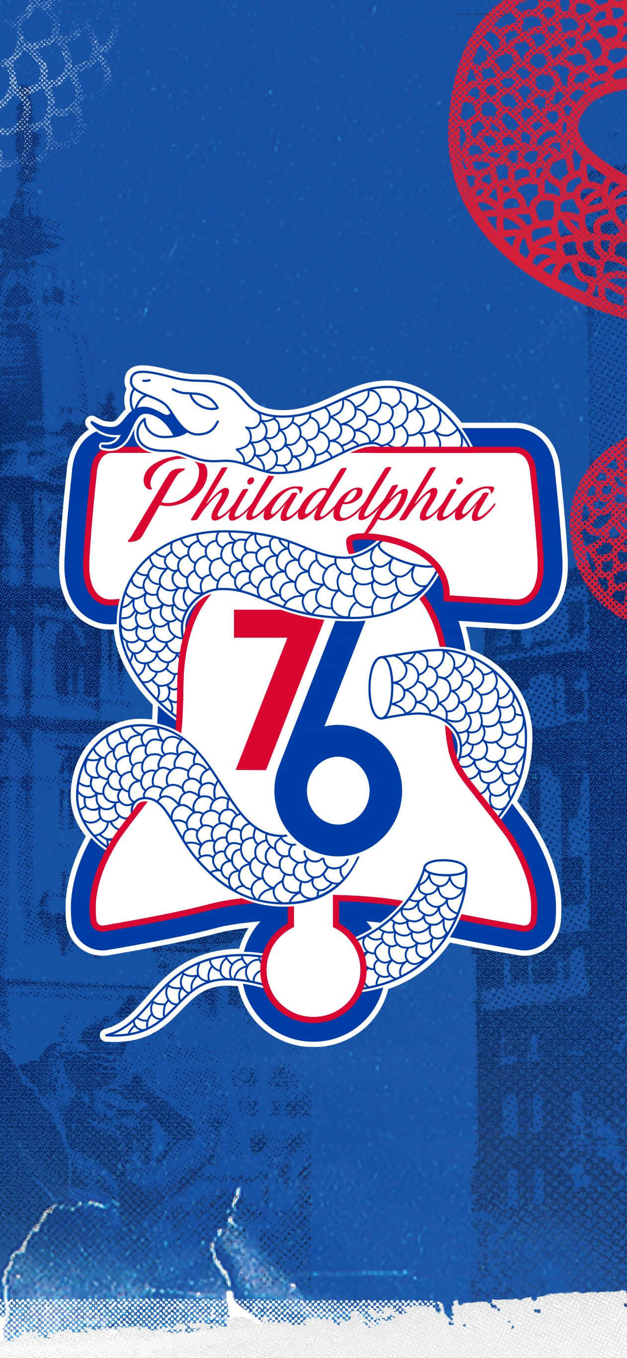 フィラデルフィア76ersのロゴ壁紙 壁紙