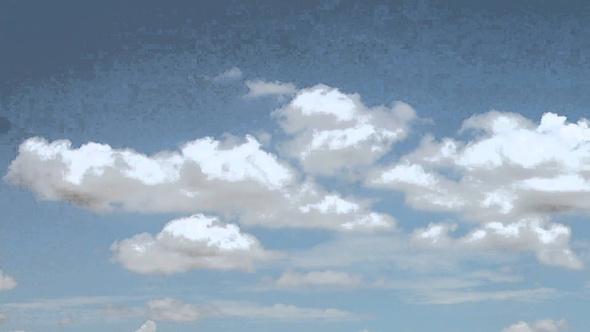 フィルター効果が美しい雲 壁紙