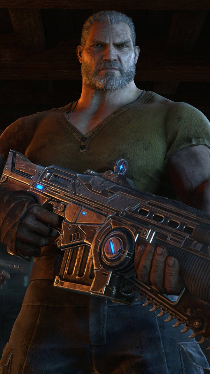 フェニックスが銃を構える Gears 5 フォン 壁紙