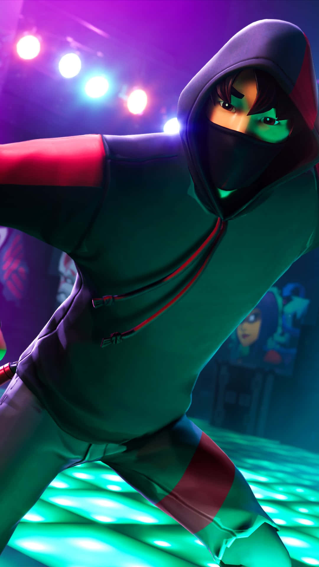 フォートナイト ギャラクシー 口を覆う男 壁紙
