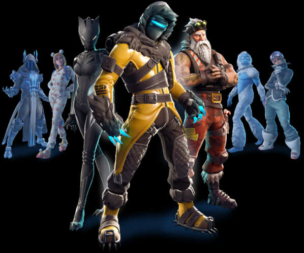 フォートナイトのキャラクタースキン紹介 壁紙