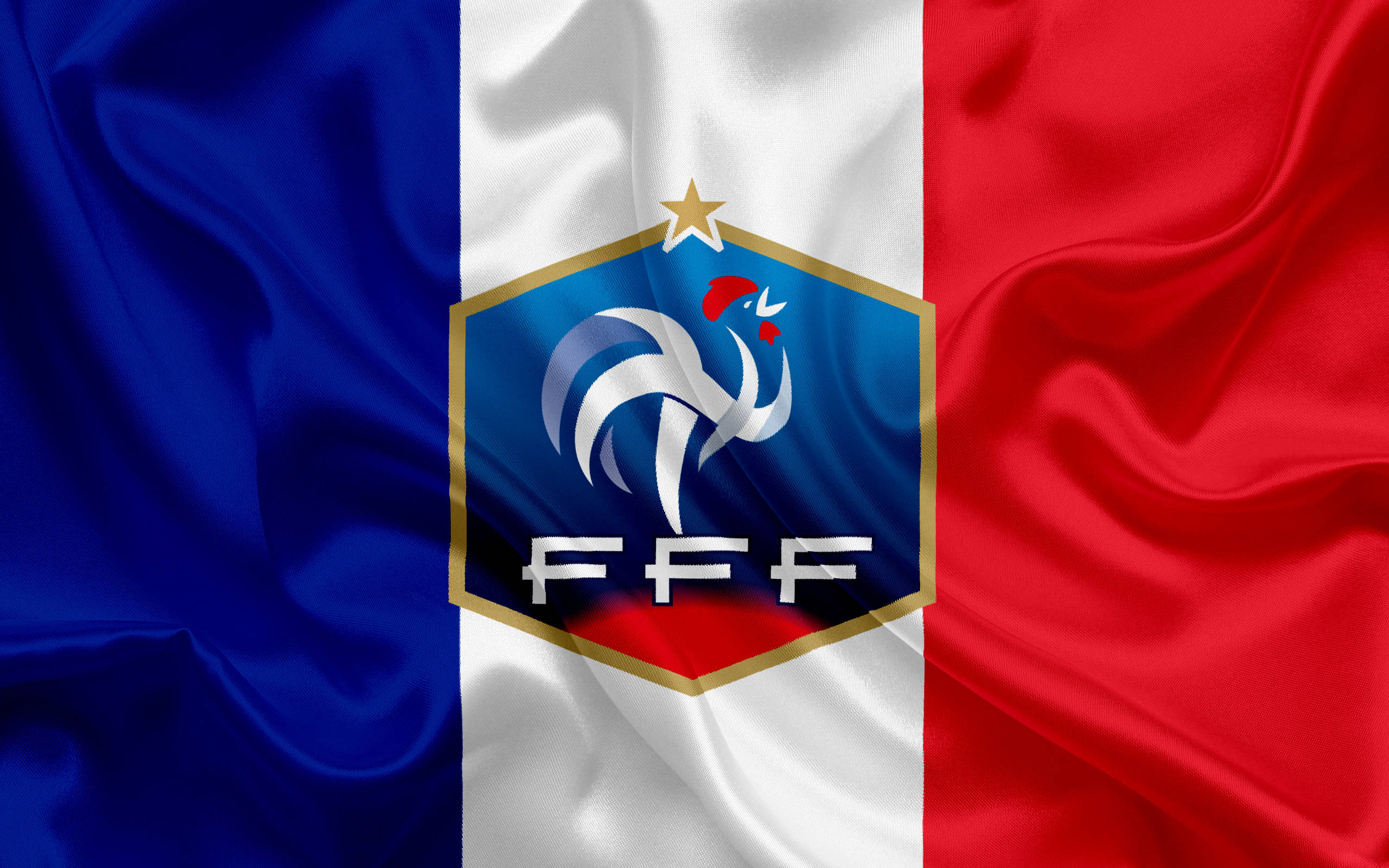 フランス代表サッカーチームの国旗 壁紙