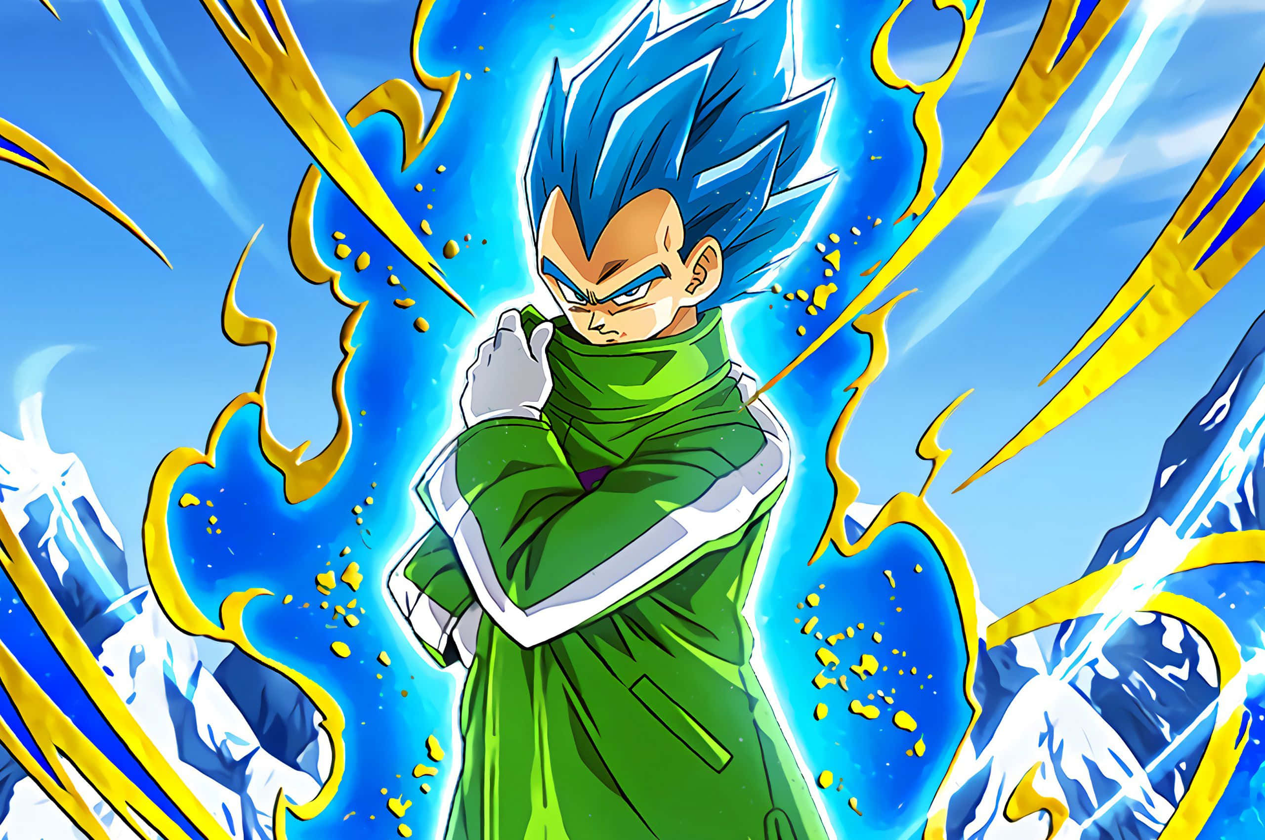 フリーザがブロリーを連れて悟空とベジータに挑む『ドラゴンボール超 ブロリー』 壁紙
