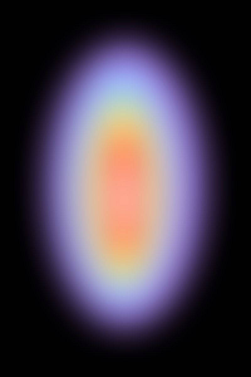 ブラック、パープル、オレンジのオーラエステティック 壁紙