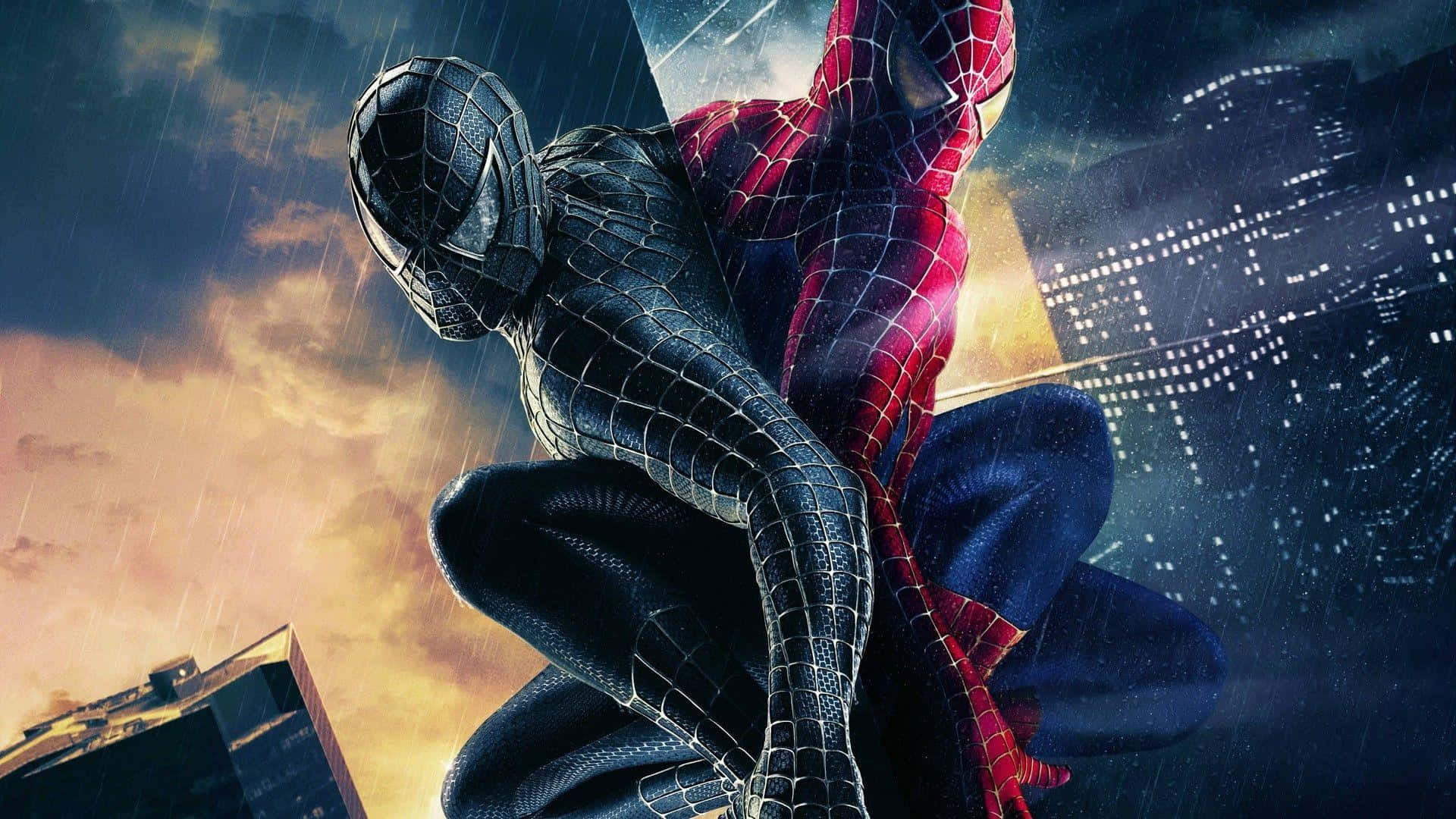 ブラック・ヴェノムスーツ スパイダーマン コンピューター 壁紙