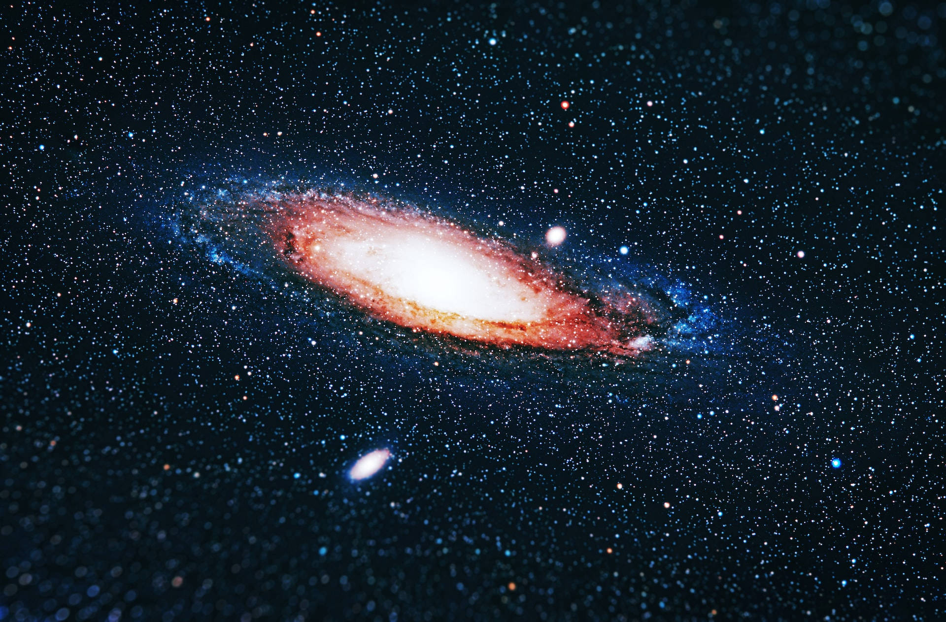 ブラックスペース アンドロメダ銀河 壁紙