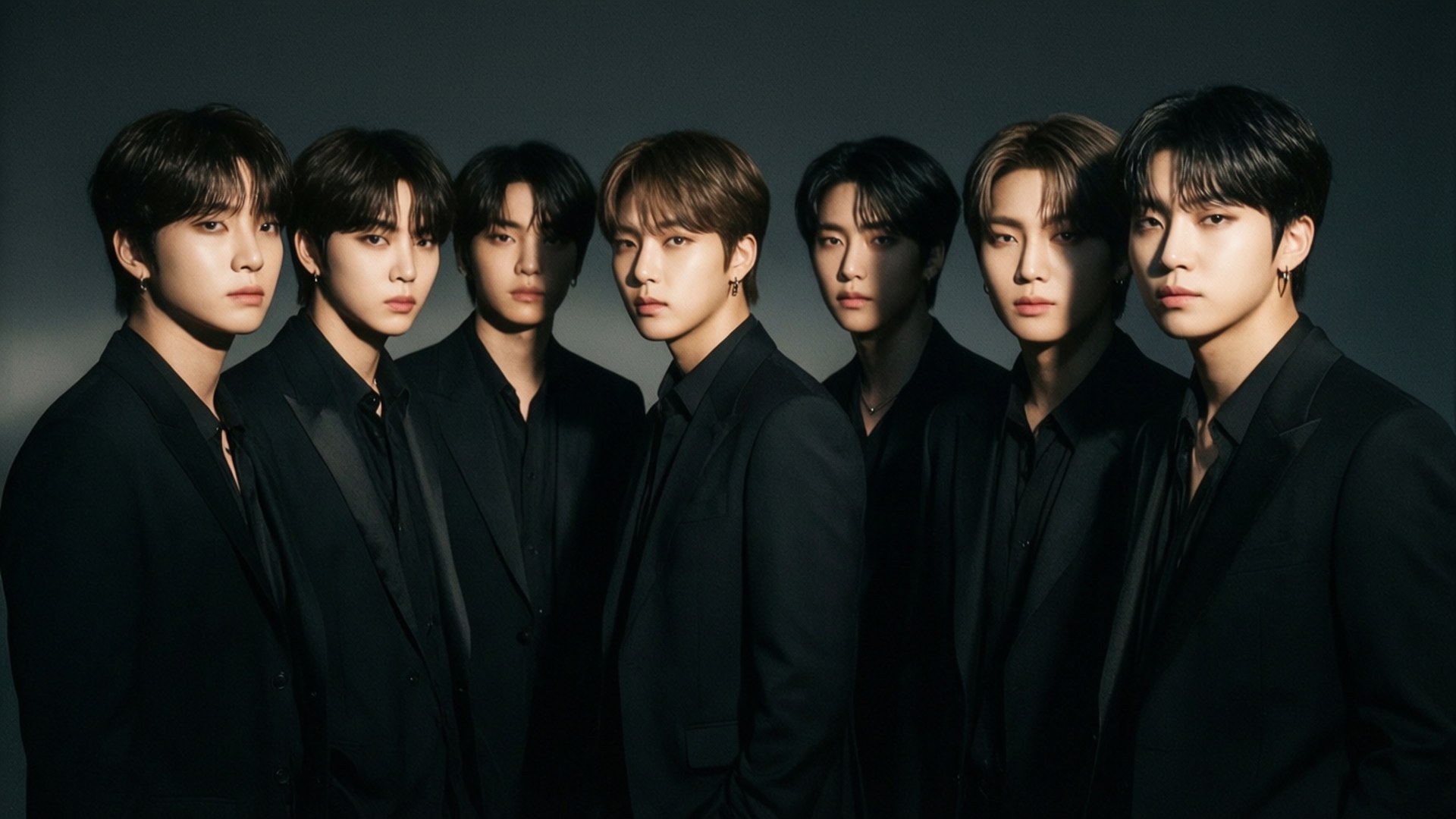 ブラックスーツのBTS 壁紙