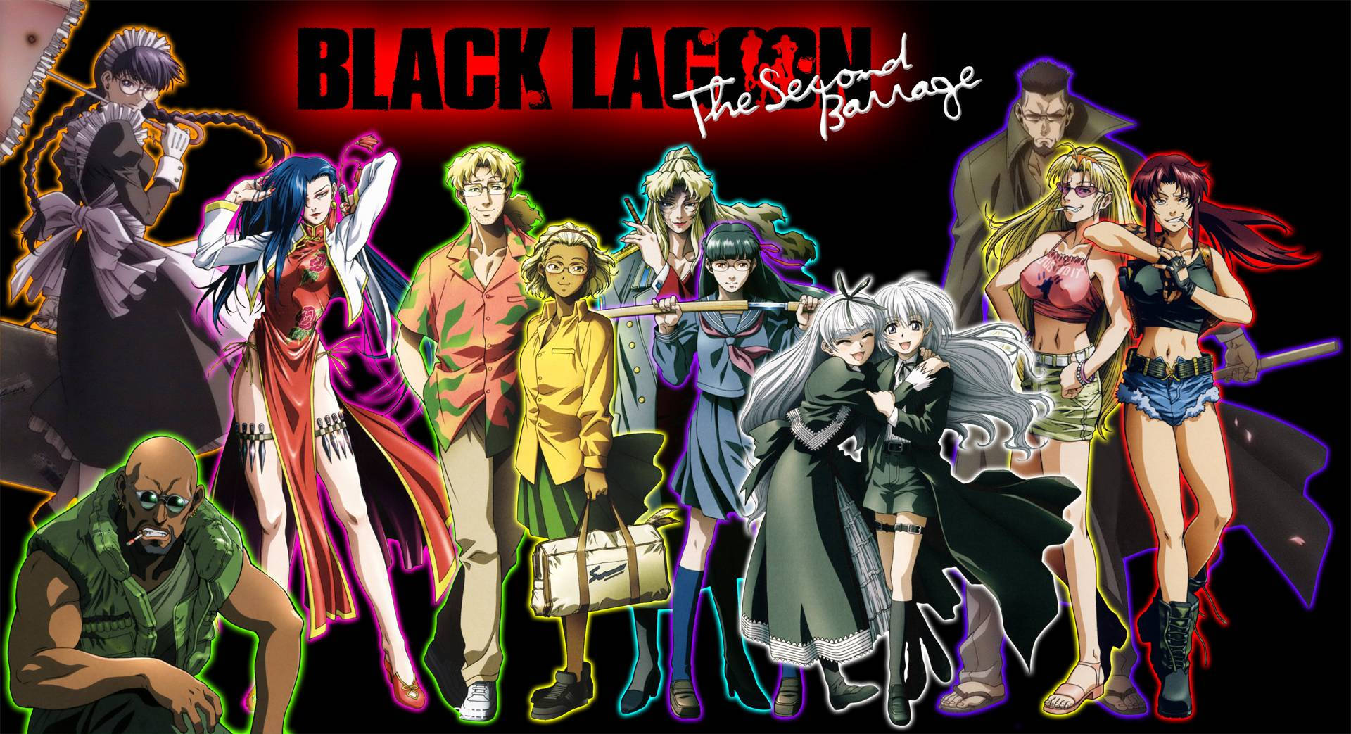 ブラックラグーン セカンドバラージ ポスター 壁紙