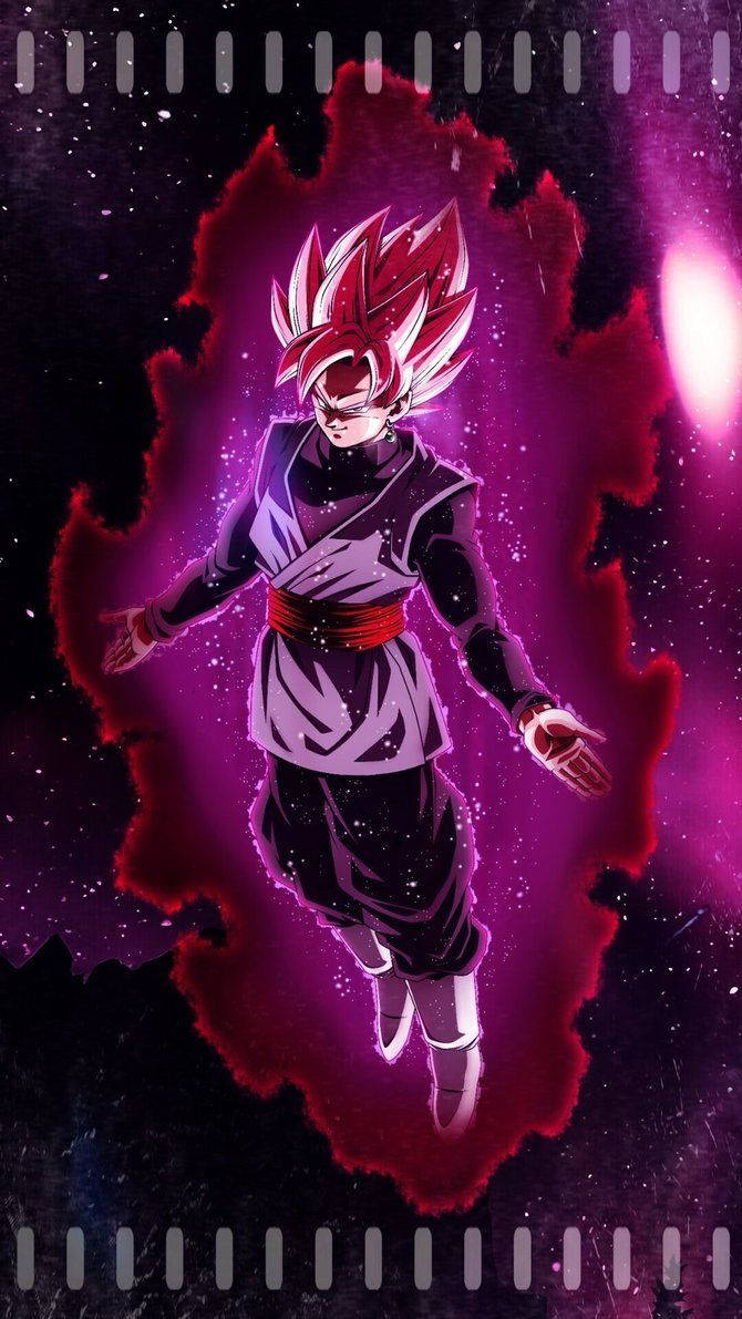 ブラック悟空の戦闘オーラのスマホ壁紙 壁紙