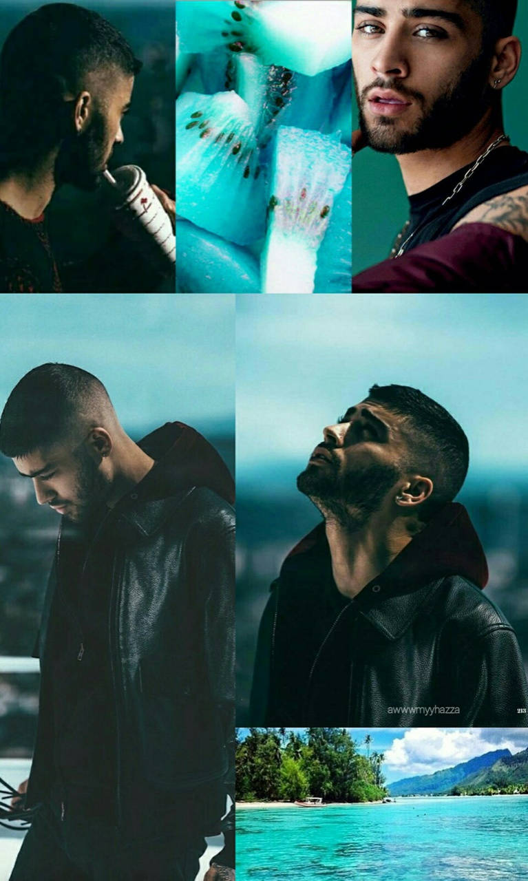 ブルー・エステティック Zayn iPhone 壁紙
